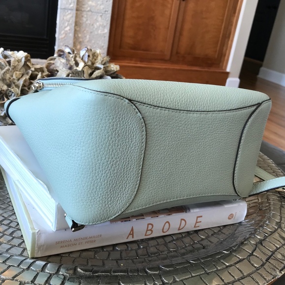 KATE SPADE MEDIUM FLAP PEBBLED LEATHER BACKPACK - Picture 11 of 15